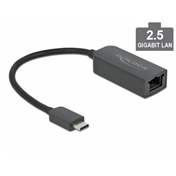 DELOCK adapter USB Type-C / 2,5 Gigabit LAN kompakt