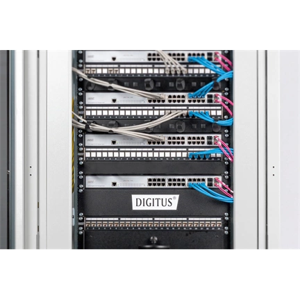 DIGITUS 19" 1U fekete vakpanel