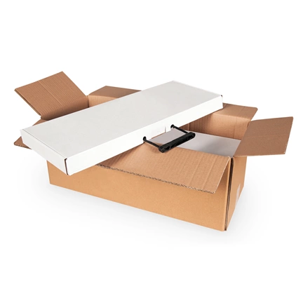 DIGITUS 19" 8U 372x505x250mm nyitott fekete fali patch konzol