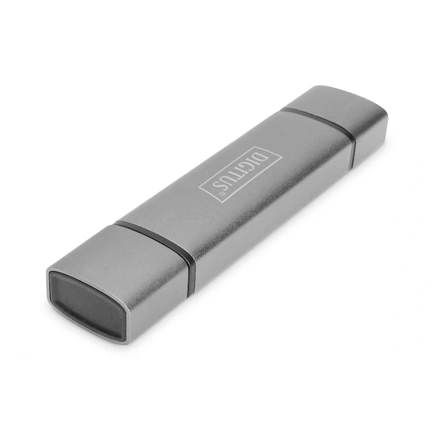 DIGITUS DA-70886 USB Type-A/Type-C 3.2 Gen1 1x MicroSD/SD kártyaolvasó