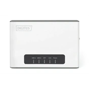 DIGITUS DN-13024 2 port USB 2.0 vezeték nélküli többfunkciós nyomtatószerver