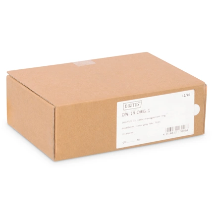 DIGITUS DN-19 ORG-1 1U 44x60mm szürke kábelvezető gyűrű 10db