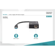 DIGITUS DN-3026 USB 3.0 Gigabit SFP hálózati adapter
