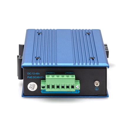 DIGITUS DN-652104-1 Gigabit 1x GbE Lan port PoE SFP modul nélküli ipari média konverter