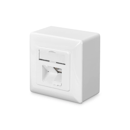 DIGITUS DN-9006-N Cat6 Modulo50 dupla falon kívüli aljzat 2xRJ45 árnyékolt csatlakozóval