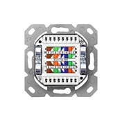DIGITUS DN-9006-N Cat6 Modulo50 dupla falon kívüli aljzat 2xRJ45 árnyékolt csatlakozóval