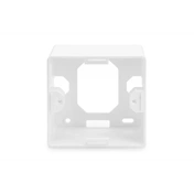 DIGITUS DN-9006/B5-N Cat6 Modulo50 dupla falon kívüli aljzat 2xRJ45 árnyékolt csatlakozóval 5db/csomag