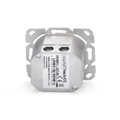 DIGITUS DN-9007-1 Cat6A Modulo50 dupla süllyesztett aljzat 2xRJ45 árnyékolt csatlakozóval