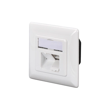 DIGITUS DN-9007-S-1 Cat6A Modulo50 dupla falon kívüli aljzat 2xRJ45 árnyékolt csatlakozóval