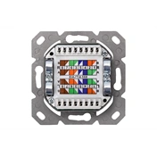 DIGITUS DN-9007-S-1 Cat6A Modulo50 dupla falon kívüli aljzat 2xRJ45 árnyékolt csatlakozóval