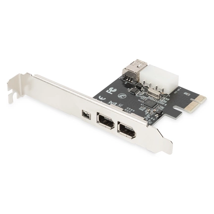 DIGITUS DS-30201-5 3+1 port FireWire PCIe bővítőkártya