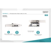 DIGITUS DS-30201-5 3+1 port FireWire PCIe bővítőkártya
