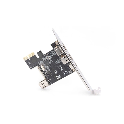 DIGITUS DS-30201-5 3+1 port FireWire PCIe bővítőkártya