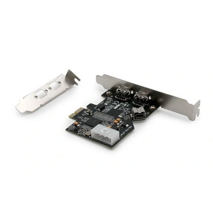 DIGITUS DS-30203-2 3 port Firewire PCIe hálózati kártya