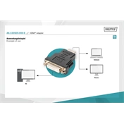 DIGITUS Full HD 60Hz DVI-I - HDMI type A Adapter