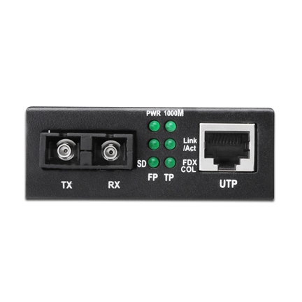 DIGITUS Gigabit MM 0,5km (RJ45-SC) média konverter