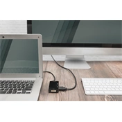 DIGITUS High Speed 1080P Full HD 4K DisplayPort 3in1 Multi Media Adapter