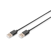 AK-300100-010-S DIGITUS High Speed USB A 2.0 csatlakozó kábel 1m
