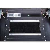 DIGITUS Rack Unique 19" 22U 1164x600x800mm üvegajtós fekete álló rack szekrény