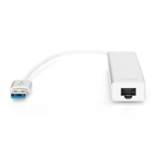 DIGITUS USB 3.0 Gigabit Ethernet adapter + 3 portos USB HUB