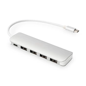 DIGITUS USB Type-C 4 portos USB 3.0 hub + PD