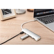 DIGITUS USB Type-C 4 portos USB 3.0 hub + PD