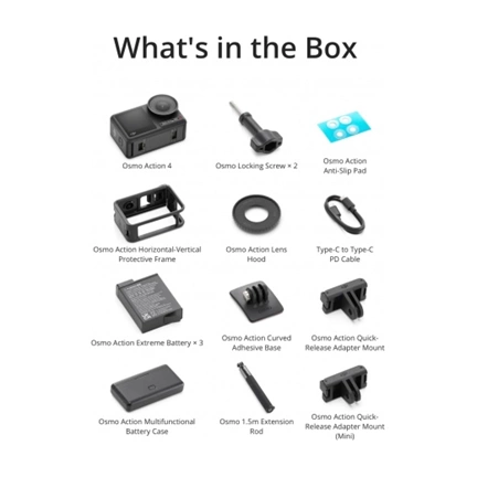 DJI Osmo Action 4 Adventure Combo
