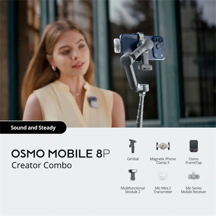 DJI Osmo Mobile 8P Creator Combo