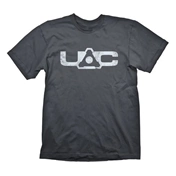 DOOM Eternal T-Shirt "UAC Logo" Grey XL