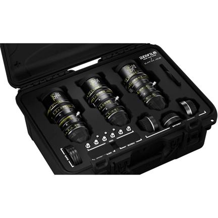 DZOFILM Catta Ace 18-35mm, 35-80mm és 70-135mm T2.9 szett PL/EF