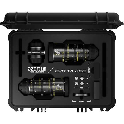 DZOFILM Catta Ace 35-80mm és 70-135mm T2.9 szett PL/EF