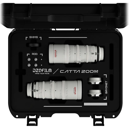DZOFILM Catta Zoom 18-35mm és 70-135mm T2.9 szett (E-Mount) fehér