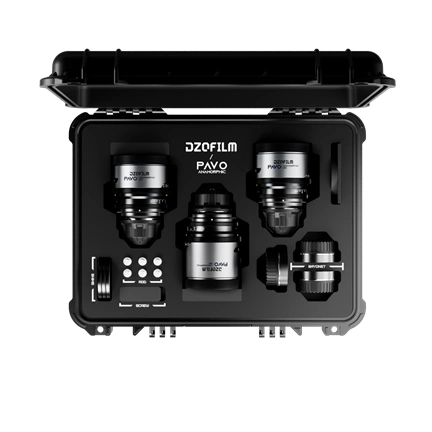 DZOFILM Pavo 28/40/75/32/55/100mm PL imperial kék bevonat