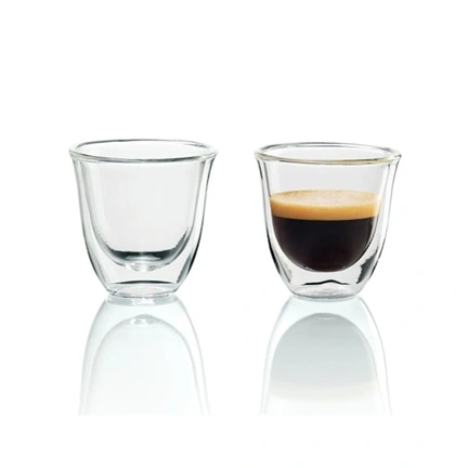 DeLonghi DLSC310 duplafalú espresso pohár, 90ml, 2db