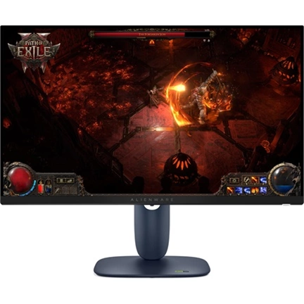Dell Alienware AW2725DM gaming monitor - 27" IPS QHD 180Hz, állítható magasságú, elfordítható