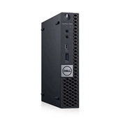 Dell Optiplex 7060 micro PC /i5-9500T/16GB/512GB SSD HDD/Win11 Pro/fekete asztali számítógép HASZNÁLT