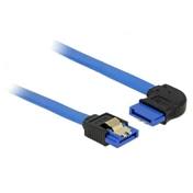 Delock Cable SATA 6 Gb/s receptacle straight>receptacle right angled 20cm