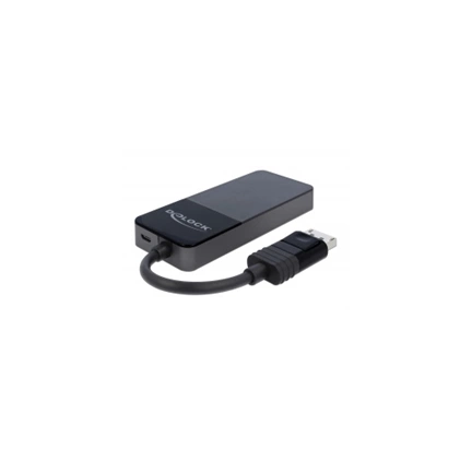 Delock DisplayPort 1.4-es elosztó 1 x DisplayPort-bemenet > 3 x DisplayPort-kimenet