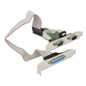 Delock PCI-e Bővítőkártya 2x Soros port + 1xPárhuzamos port