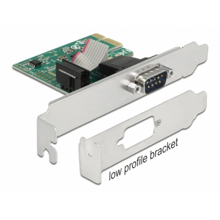 Delock PCI Express Kártya > 1 x RS-232 soros csatlakozó