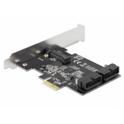 Delock PCI Express Kártya 2 x belső USB 3.0 tűfejes csatlakozóhoz