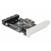 Delock PCI Express Kártya 2 x belső USB 3.0 tűfejes csatlakozóhoz