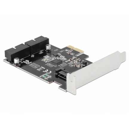 Delock PCI Express Kártya 2 x belső USB 3.0 tűfejes csatlakozóhoz