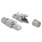 Delock RJ45 plug Cat.6A STP toolfree
