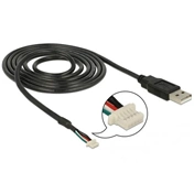 Delock USB 2.0 A-típusú apa csatlakozó kábel > 5 tűs kamera csatlakozó V5 1,5 m