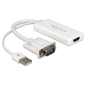 Delock VGA to HDMI Adapter with Audio