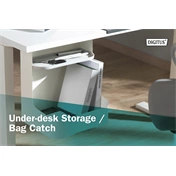 Digitus DA-90444 Under-Desk Storage / Pocket Tray White