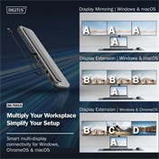 Digitus USB-C 8K docking station 12-port