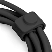 Digitus USB-C Silicone charging cable USB-A to USB-C USB 2.0 60W 0,5m Black