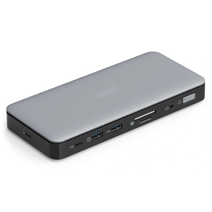 Digitus USB-C docking station 11-port Grey